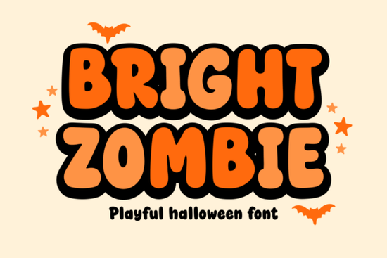 Bright Zombie Font by Dreamink 7ntypes Font
